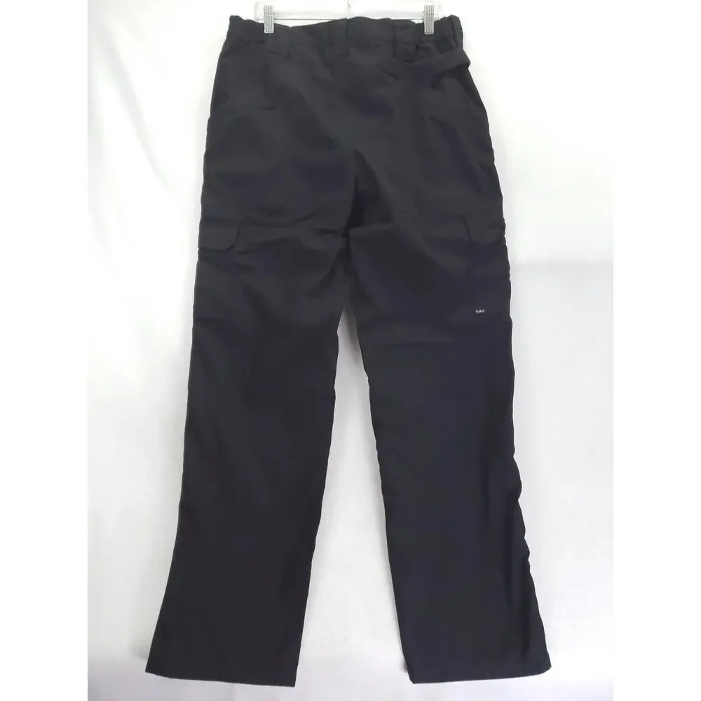 5.11 Tactical Pants Mens 36x34 Black Cargo Canvas Workwear Relaxed Fit